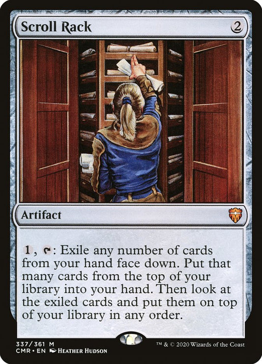 Scroll Rack [Commander Legends] [Foil]