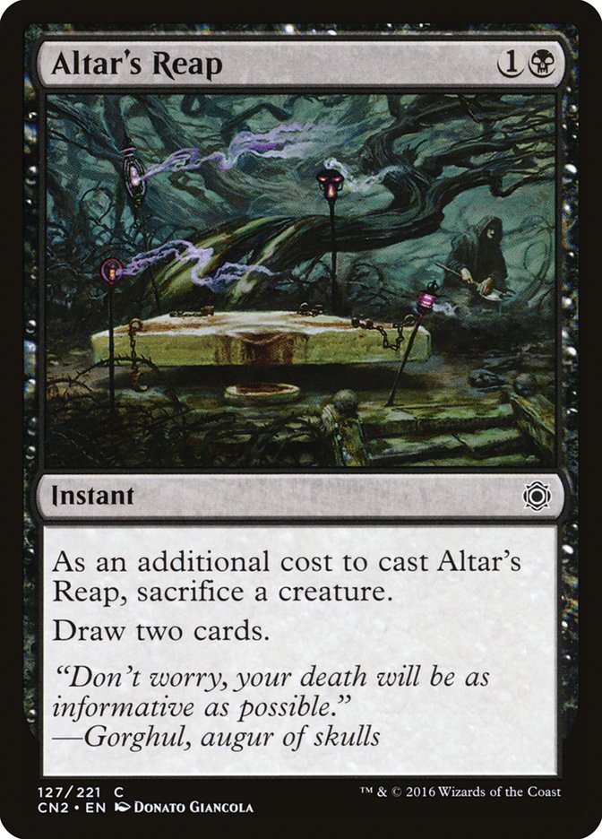 Altar's Reap [Conspiracy: Take the Crown] [Foil]