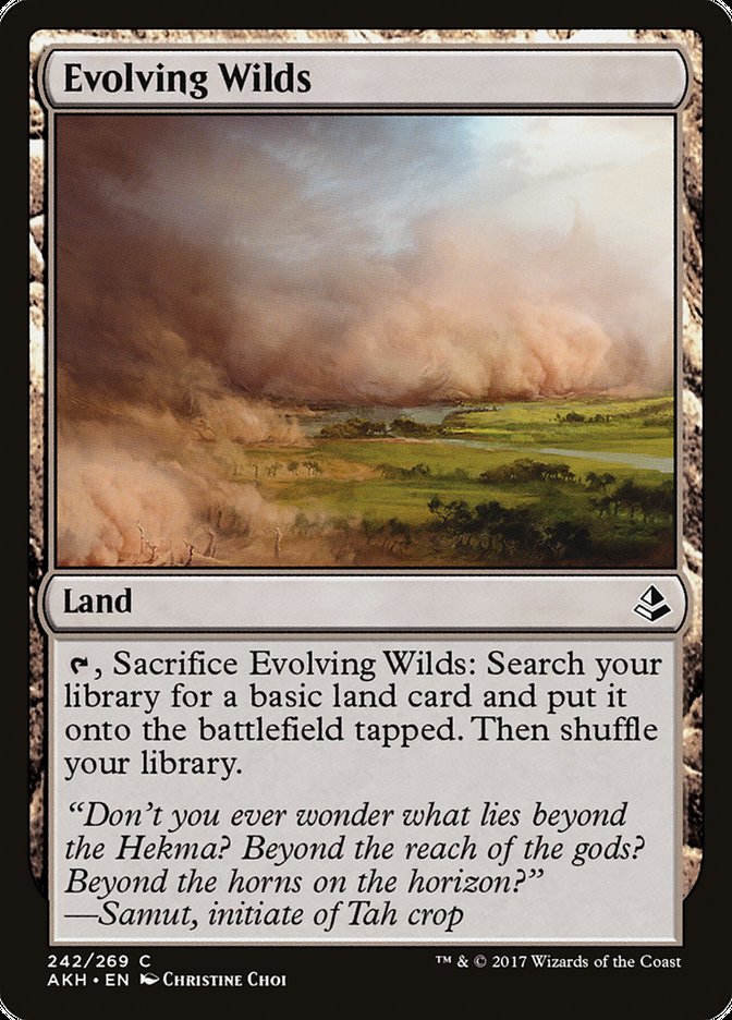 Evolving Wilds [Amonkhet] [Foil]
