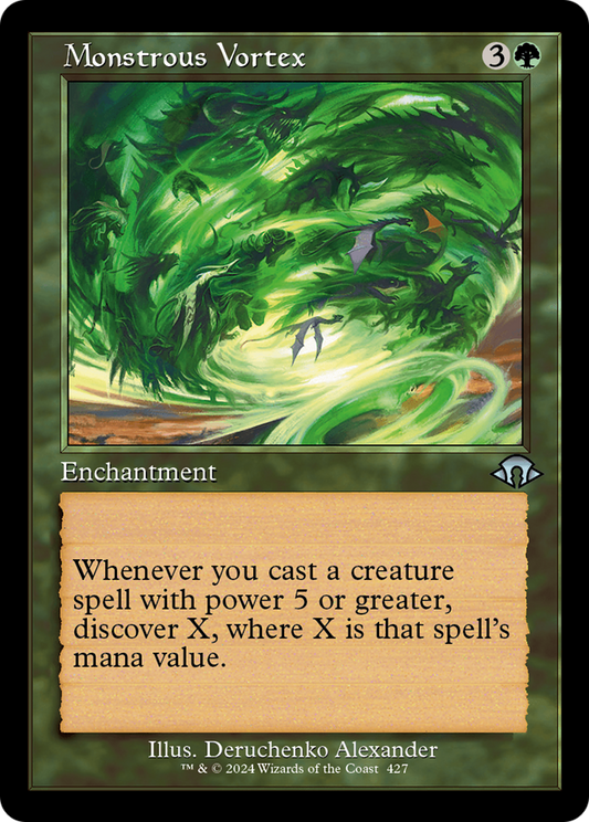 Monstrous Vortex (Retro) [Modern Horizons 3] [Foil]