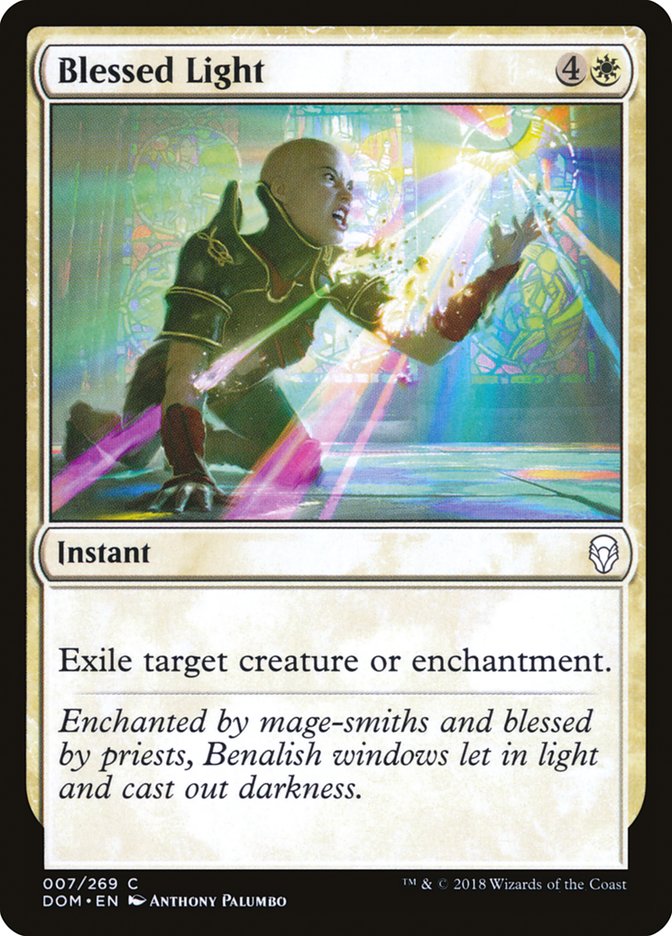 Blessed Light [Dominaria] [Foil]