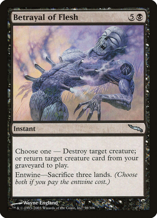 Betrayal of Flesh [Mirrodin] [Foil]