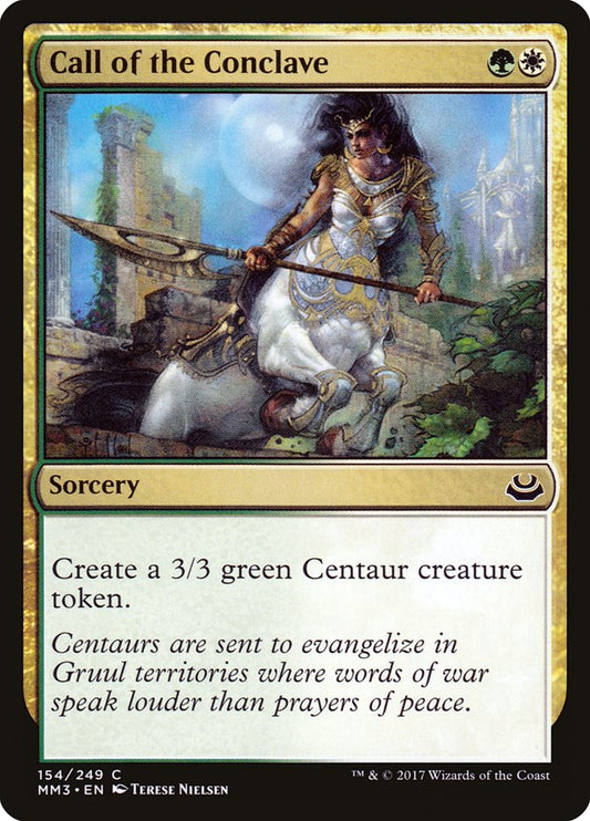 Call of the Conclave [Modern Masters 2017] [Foil]