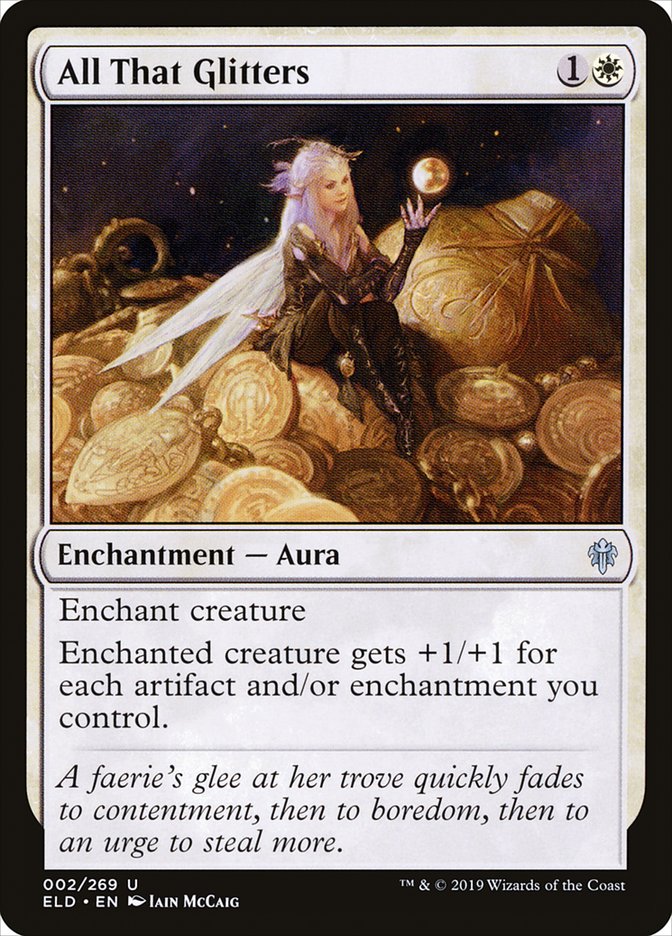 All That Glitters [Throne of Eldraine] [Foil]