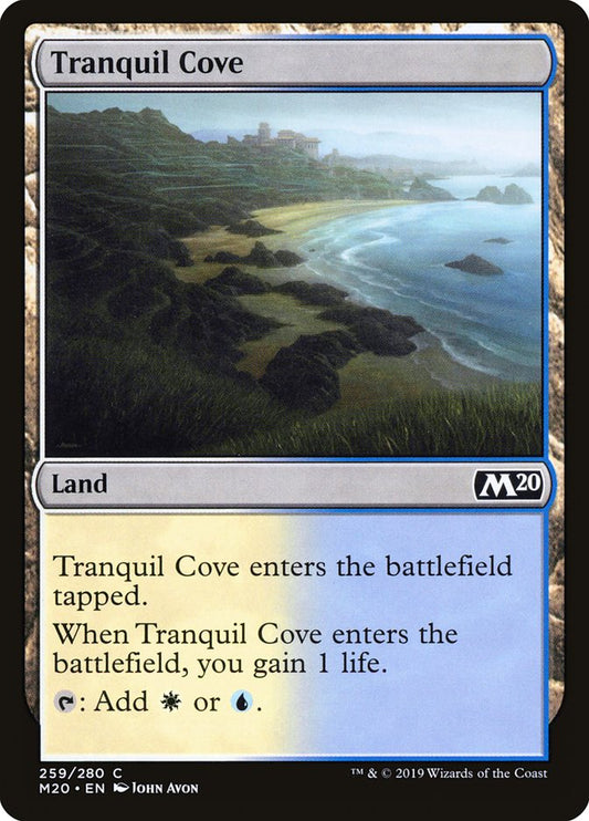 Tranquil Cove [Core Set 2020] [Foil]
