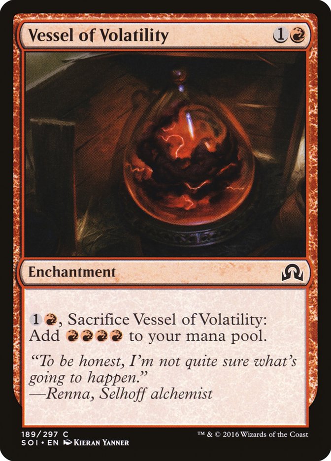 Vessel of Volatility [Shadows over Innistrad] [Foil]