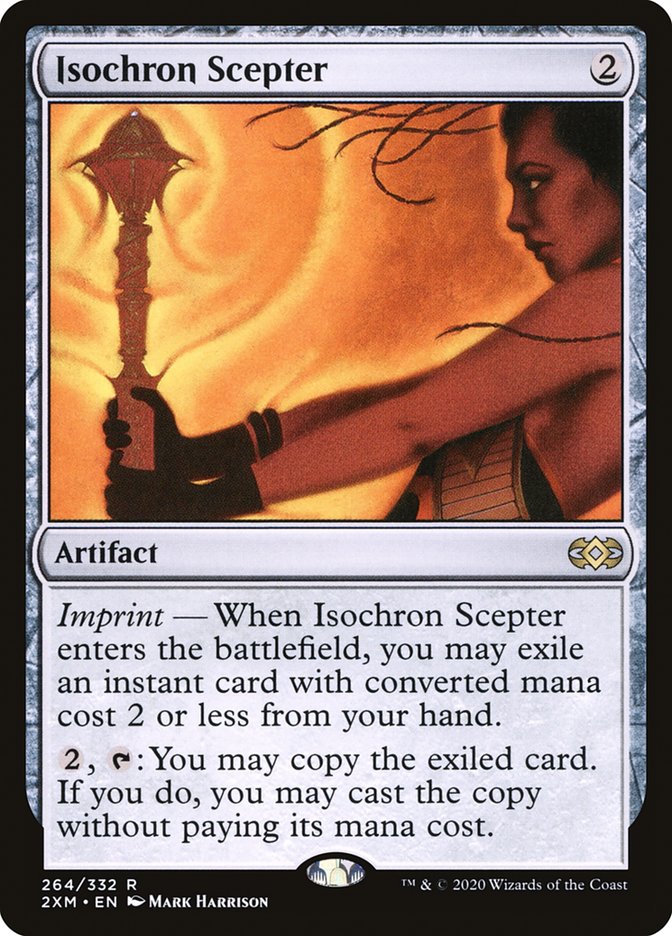 Isochron Scepter [Double Masters] [Foil]