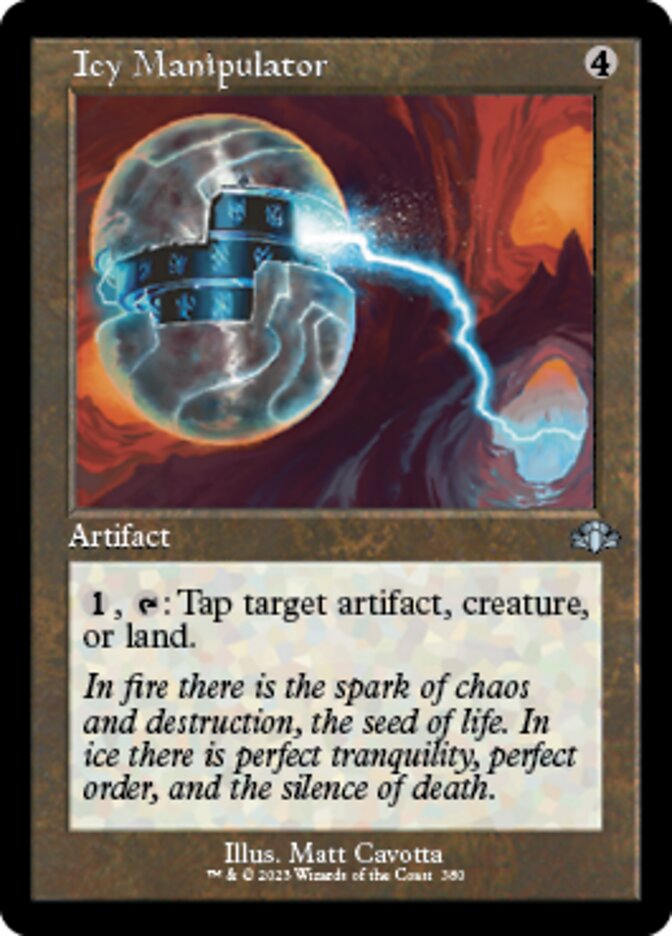 Icy Manipulator (Retro) [Dominaria Remastered] [Foil]