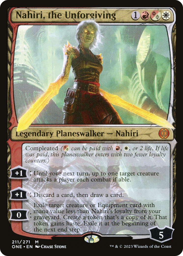 Nahiri, the Unforgiving [Phyrexia: All Will Be One] [Foil]