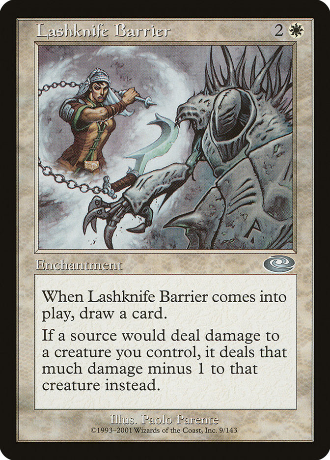 Lashknife Barrier [Planeshift] [Foil]