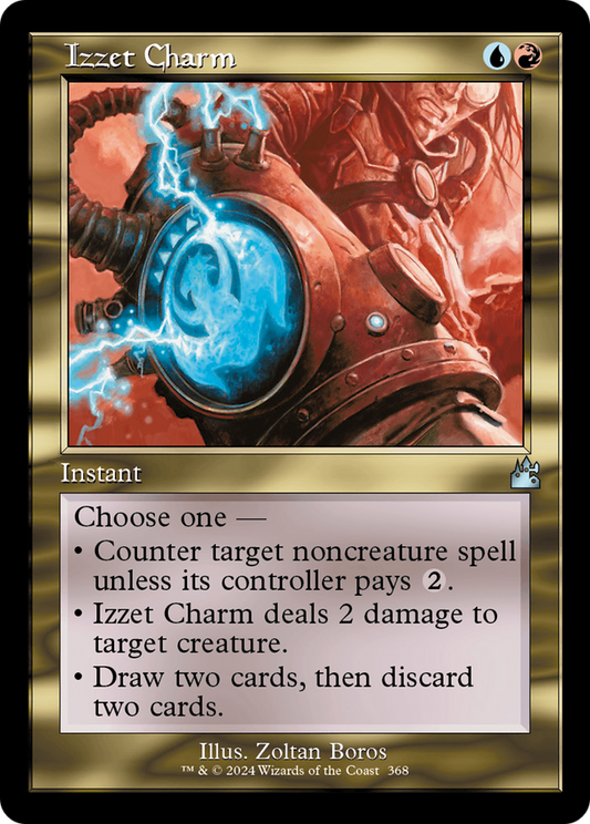 Izzet Charm (Retro Frame) [Ravnica Remastered] [Foil]
