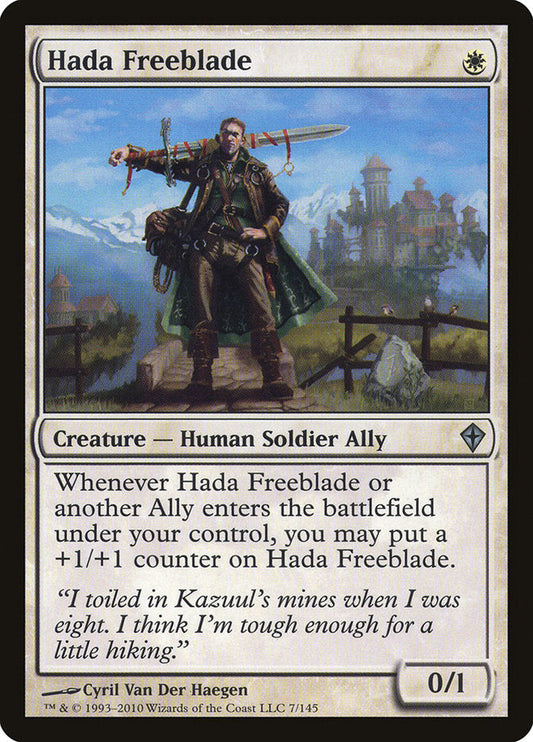 Hada Freeblade [Worldwake] [Foil]
