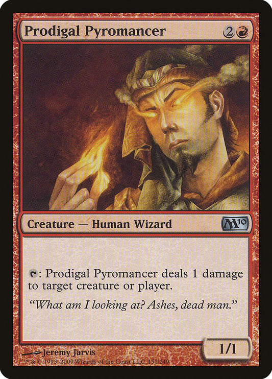 Prodigal Pyromancer [Core Set 2010] [Foil]