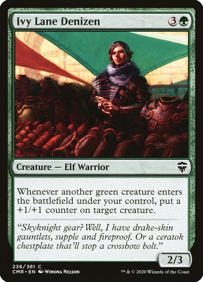 Ivy Lane Denizen [Commander Legends] [Foil]