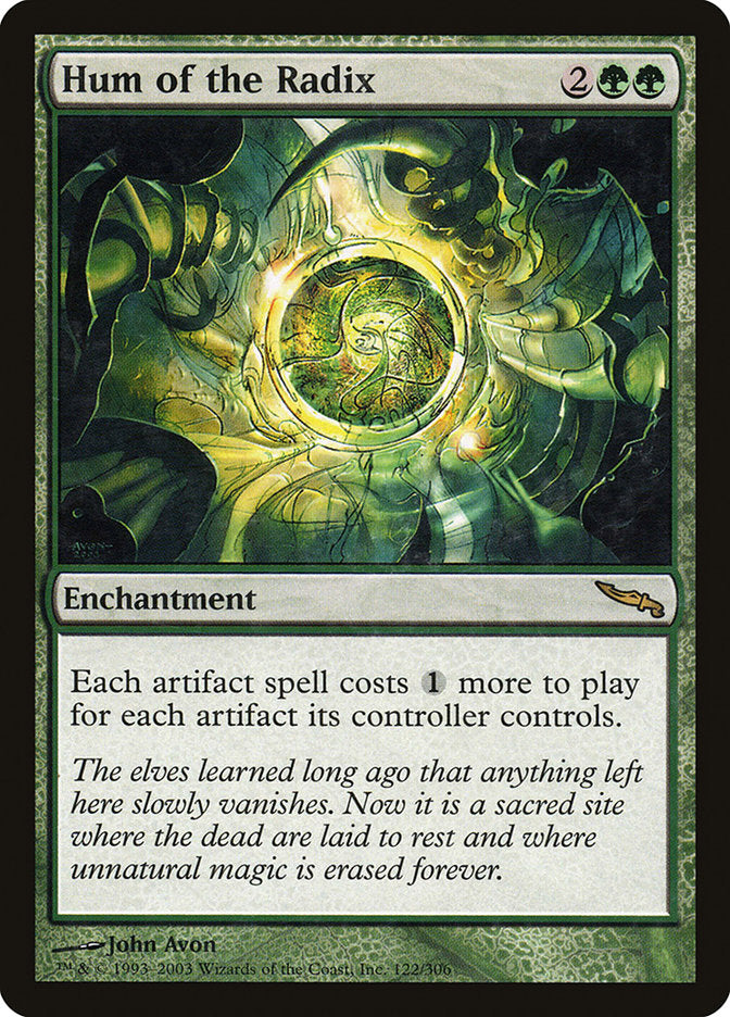 Hum of the Radix [Mirrodin] [Foil]