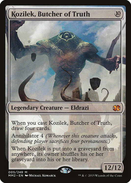 Kozilek, Butcher of Truth [Modern Masters 2015] [Foil]