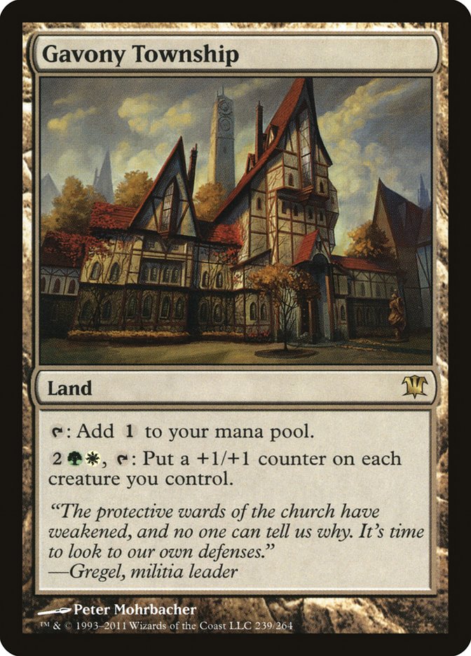 Gavony Township [Innistrad] [Foil]