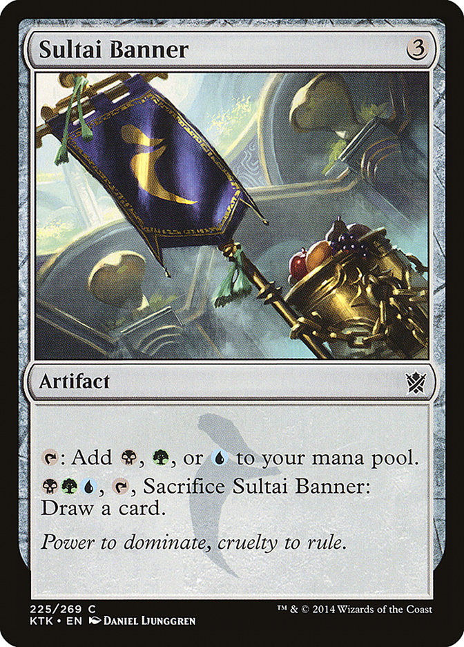 Sultai Banner [Khans of Tarkir] [Foil]
