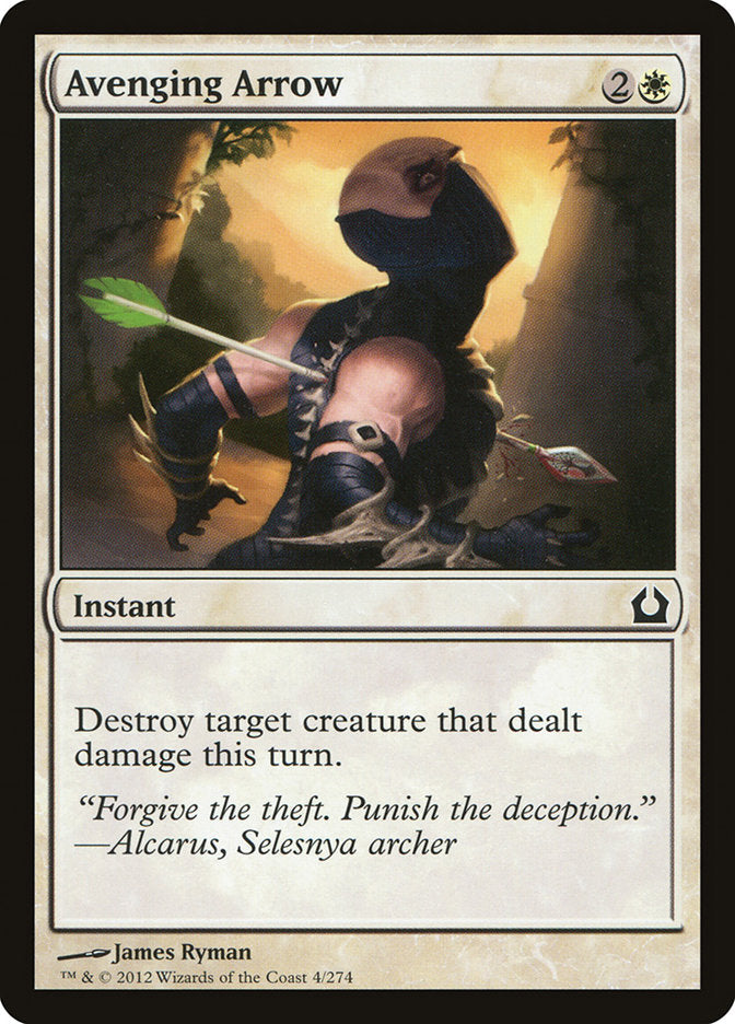 Avenging Arrow [Return to Ravnica] [Foil]