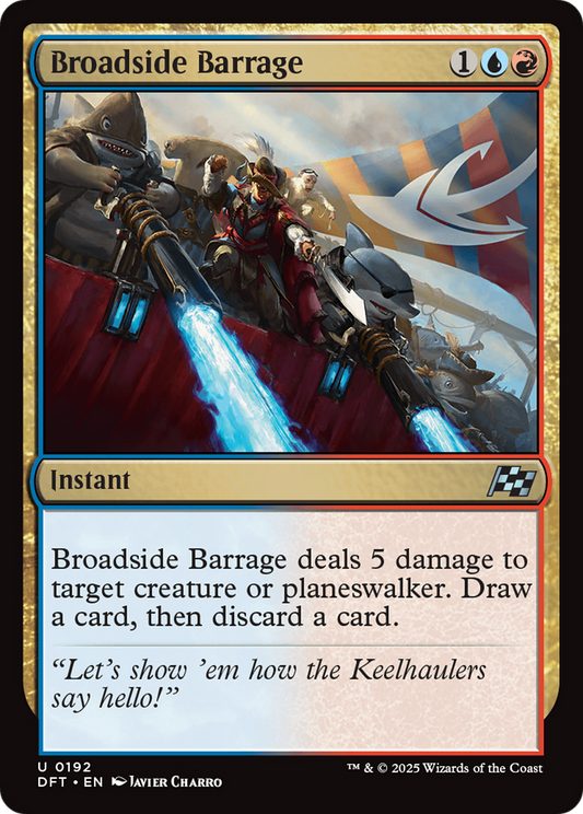 Broadside Barrage [Aetherdrift] [Foil]