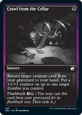 Crawl from the Cellar [Innistrad: Double Feature] [Foil]