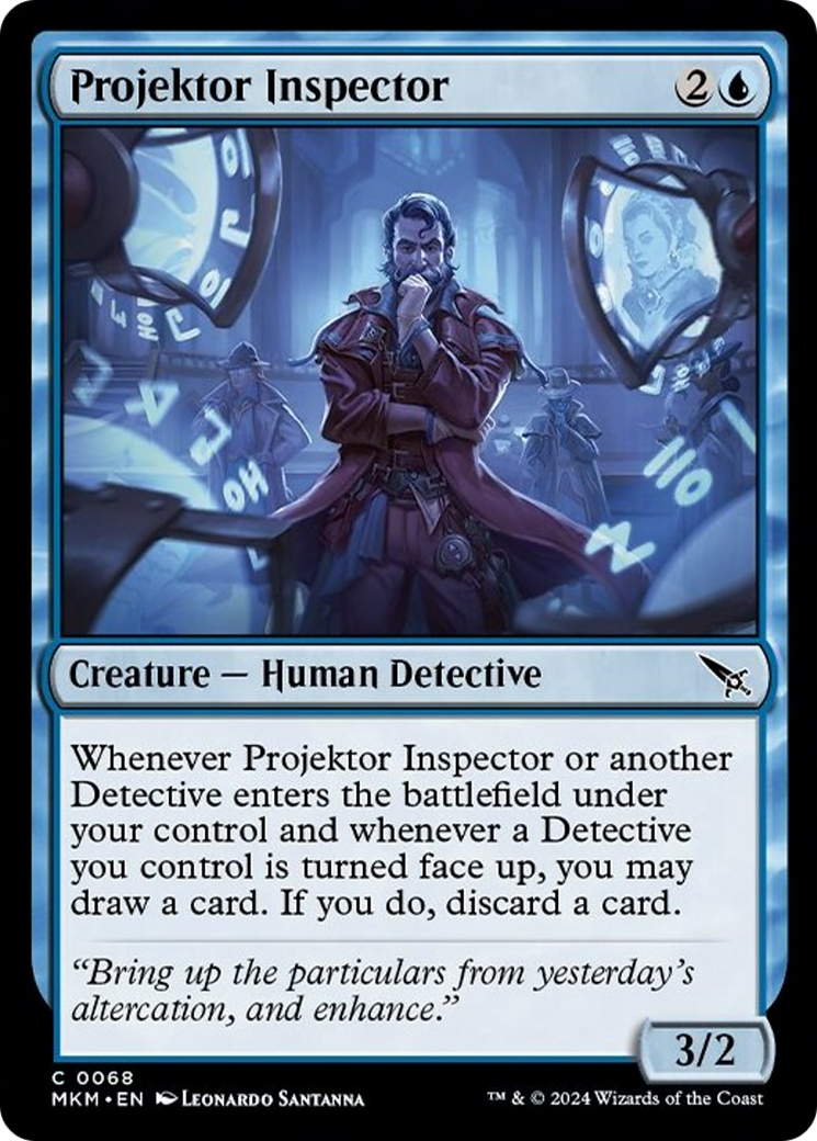 Projektor Inspector [Murders at Karlov Manor] [Foil]