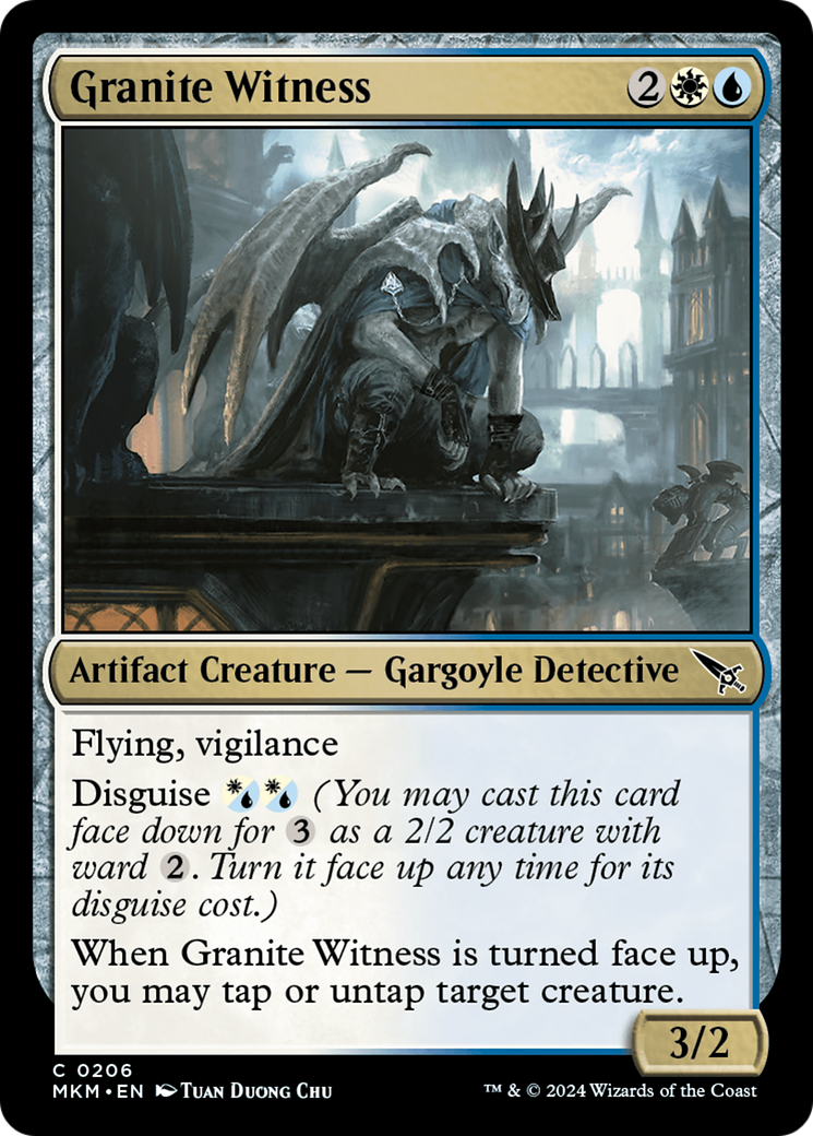 Granite Witness [Murders at Karlov Manor] [Foil]