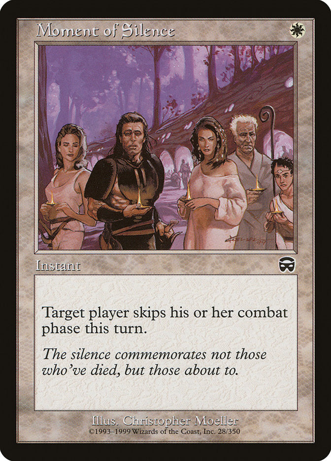 Moment of Silence [Mercadian Masques] [Foil]