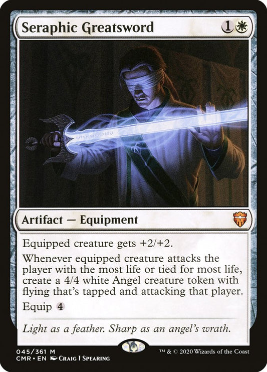 Seraphic Greatsword [Commander Legends] [Foil]
