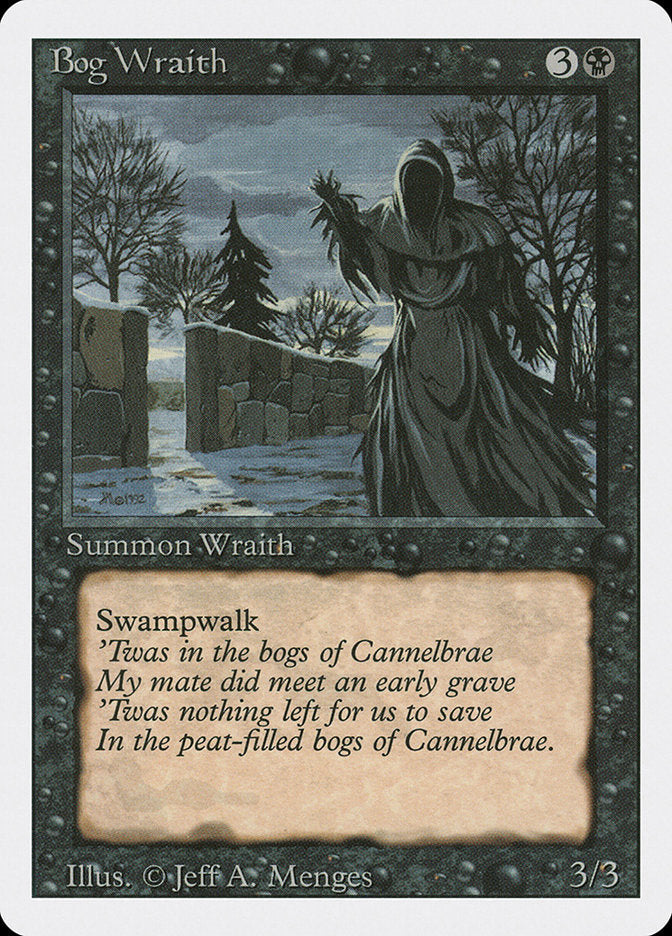 Bog Wraith [3rd Edition]