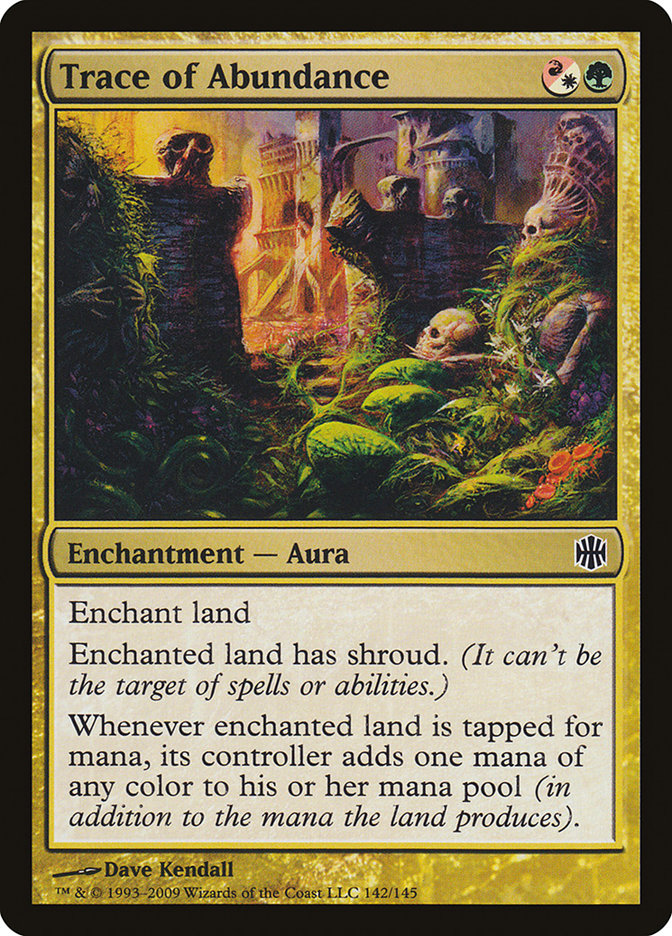 Trace of Abundance [Alara Reborn] [Foil]