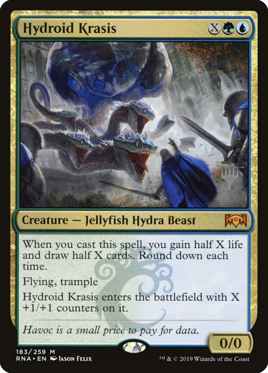 Hydroid Krasis (Promo Pack) [Ravnica Allegiance Promos] [Foil]