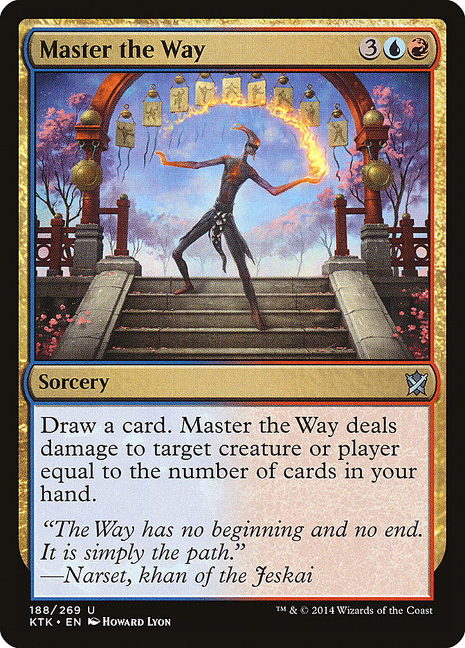 Master the Way [Khans of Tarkir] [Foil]