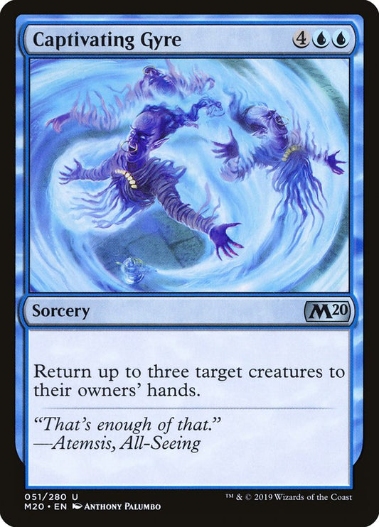Captivating Gyre [Core Set 2020] [Foil]