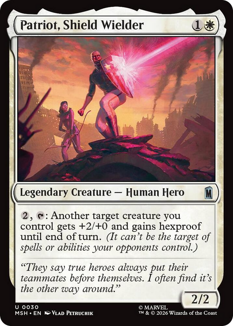 Patriot, Shield Wielder [Marvel Super Heroes]
