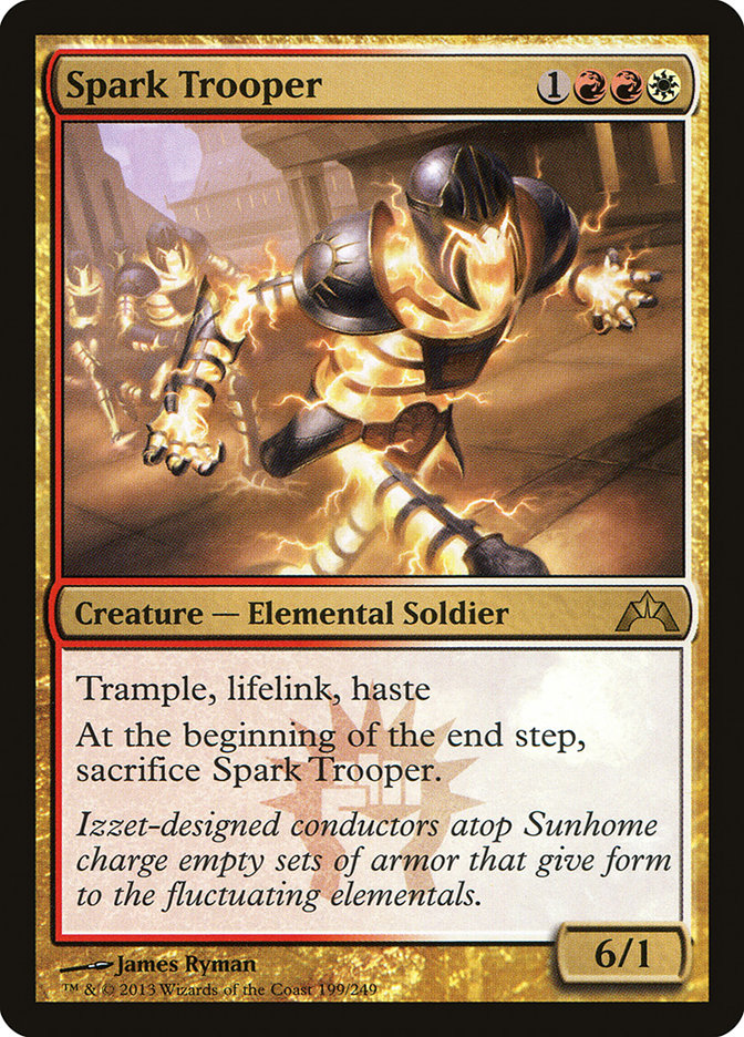 Spark Trooper [Gatecrash] [Foil]