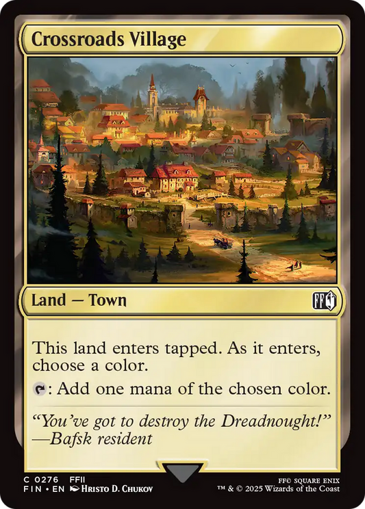 Crossroads Village [FINAL FANTASY] [Foil]