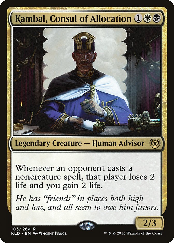 Kambal, Consul of Allocation [Kaladesh] [Foil]