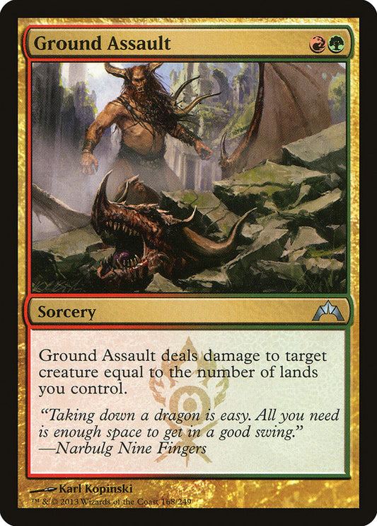 Ground Assault [Gatecrash] [Foil]