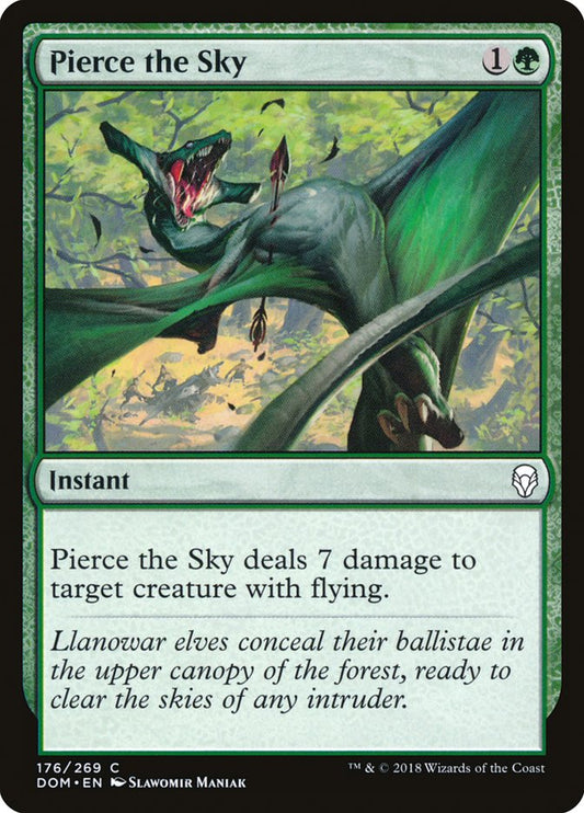 Pierce the Sky [Dominaria] [Foil]