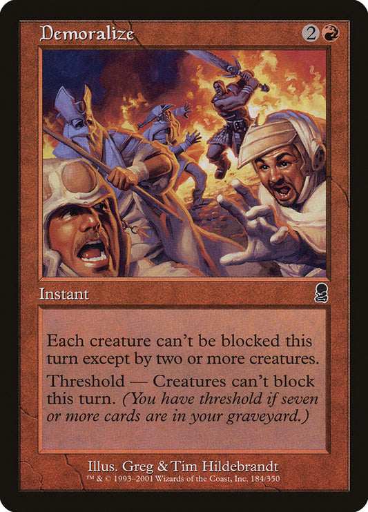 Demoralize [Odyssey] [Foil]
