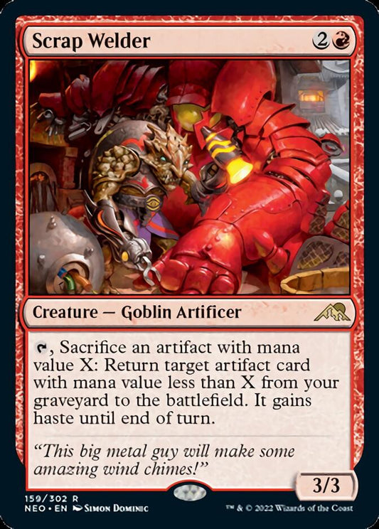 Scrap Welder [Kamigawa: Neon Dynasty] [Foil]