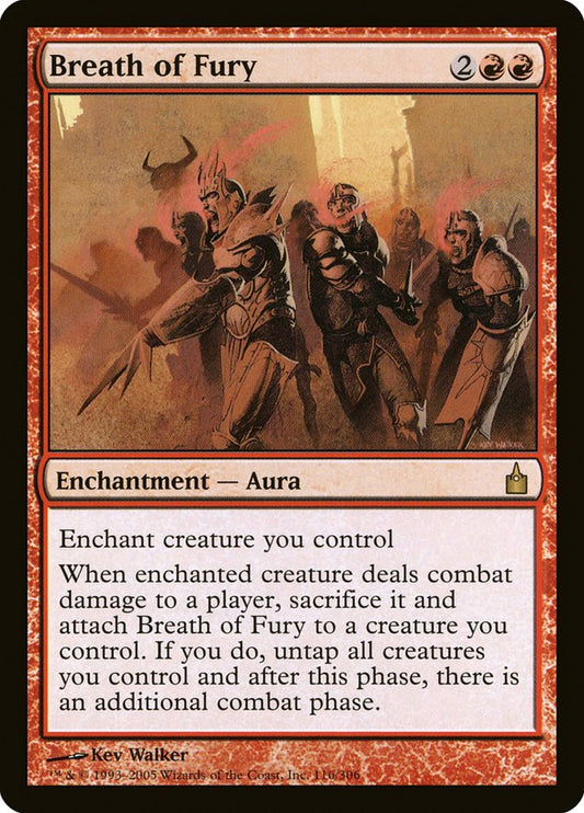 Breath of Fury [Ravnica: City of Guilds] [Foil]