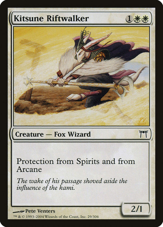Kitsune Riftwalker [Champions of Kamigawa] [Foil]