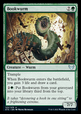 Bookwurm [Strixhaven: School of Mages] [Foil]
