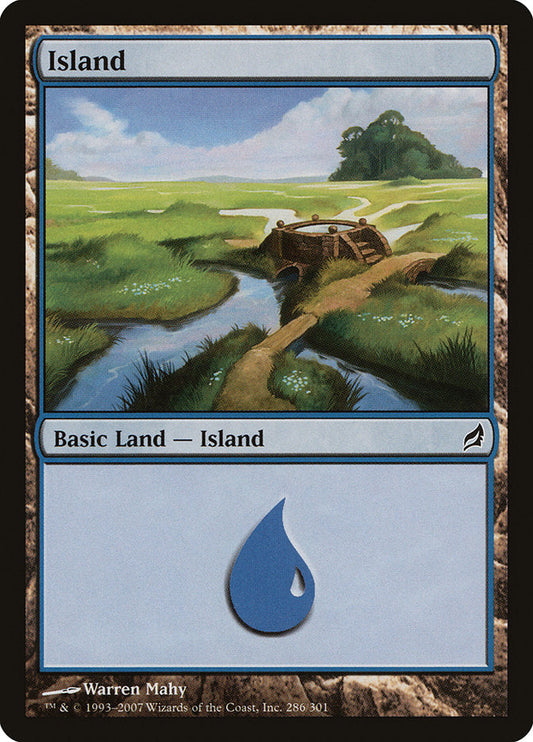 Island (286) [Lorwyn] [Foil]
