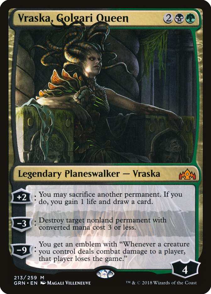 Vraska, Golgari Queen [Guilds of Ravnica] [Foil]