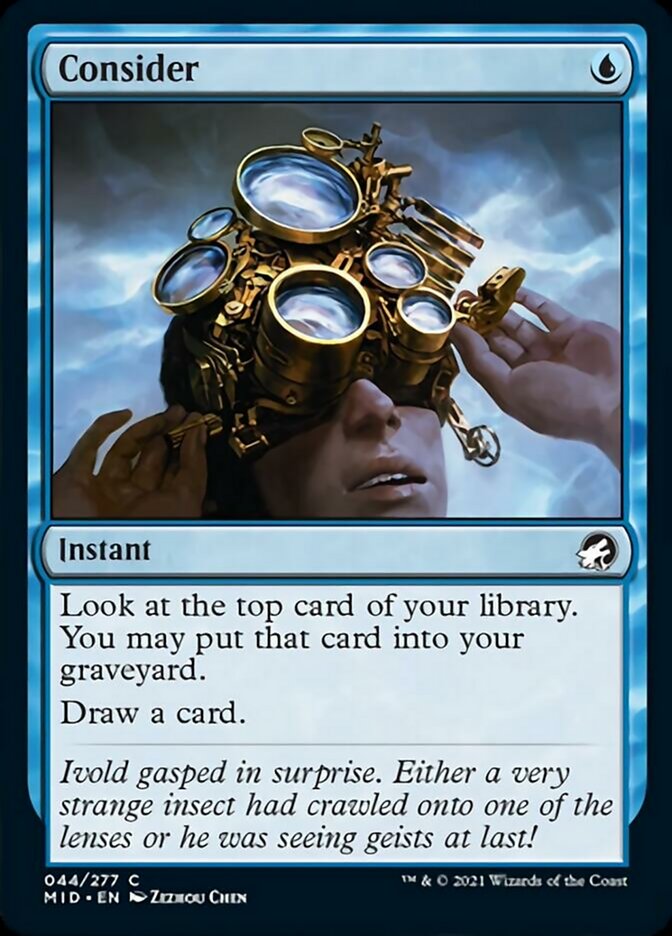 Consider [Innistrad: Midnight Hunt] [Foil]