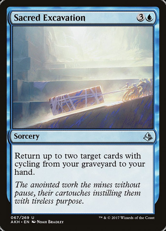 Sacred Excavation [Amonkhet] [Foil]