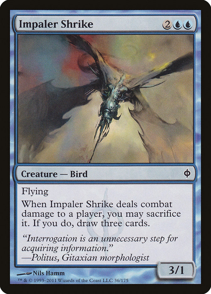 Impaler Shrike [New Phyrexia] [Foil]